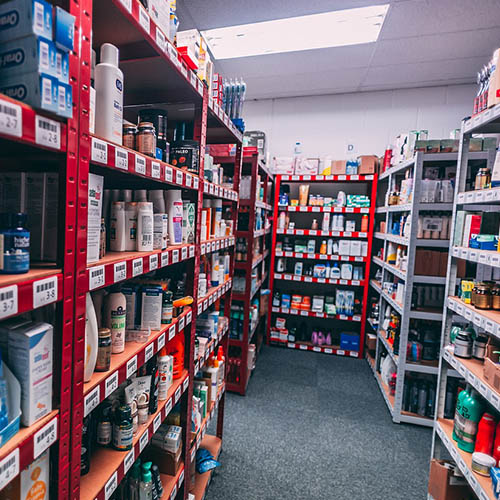 vue interieure Pharmacie de Bry